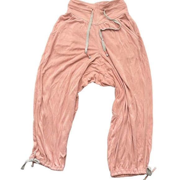 Free People Movement Joggers Ankle Tie, Harlem Drop Crotch Pants Size XS - Picture 5 of 13